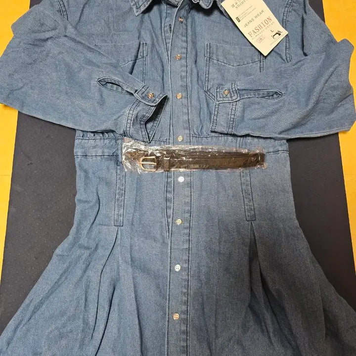[BUNJANG] Denim Mini Dress / 데님원피스