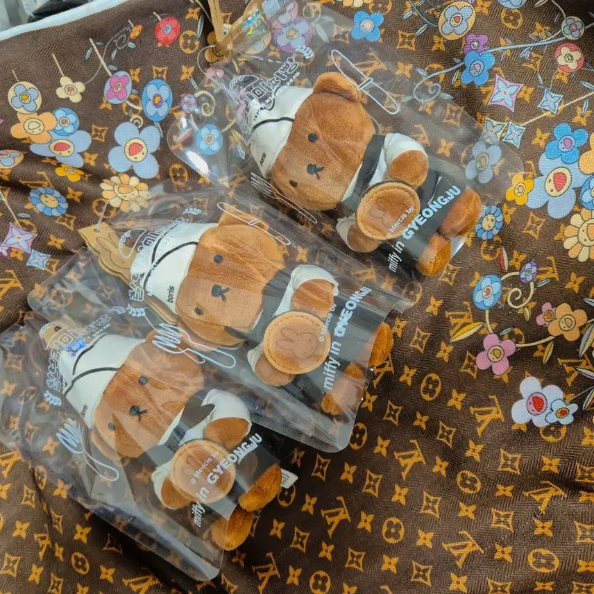 [BUNJANG] Miffy Boris Barley Bread Keyring (Gyeongju Limited Edition) / 미피 보리스 찰보리빵 키링 (경주 한정판)