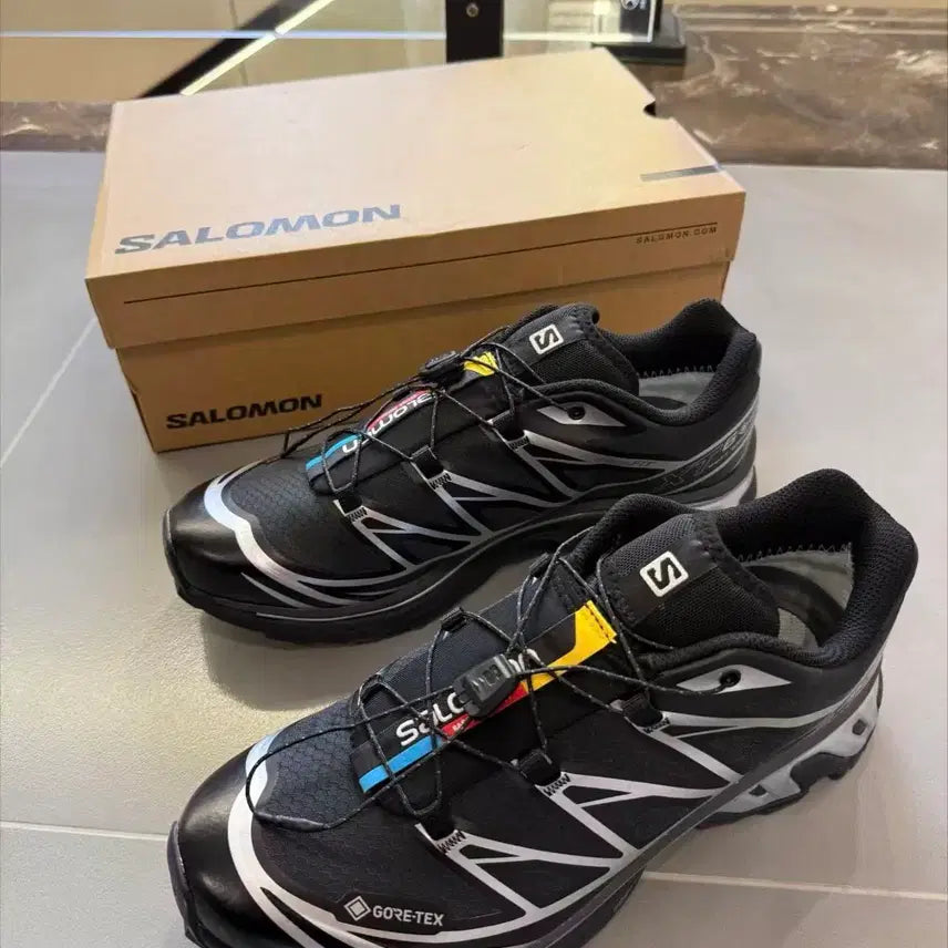 [BUNJANG] XT-6 Gore-Tex Black Silver 270mm Sneakers / 살로몬 XT-6 고어텍스 블랙 실버 270mm