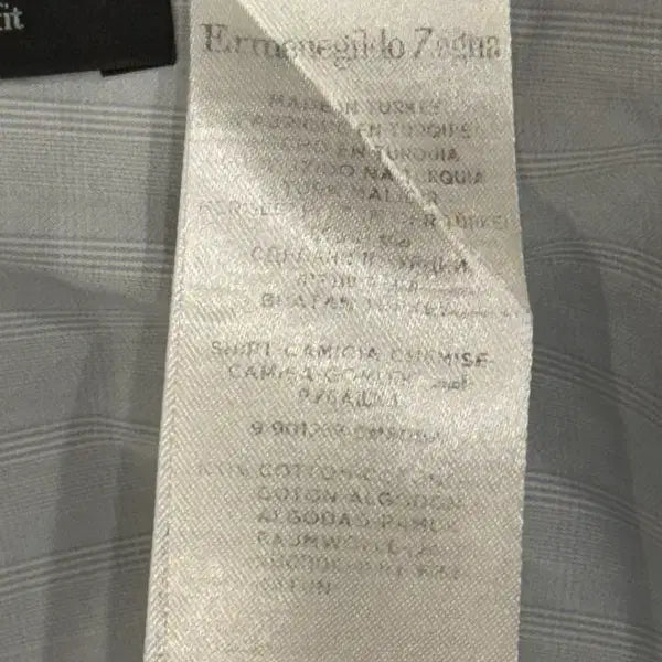 [BUNJANG] Zegna Shirt 100 / 제냐 셔츠 100