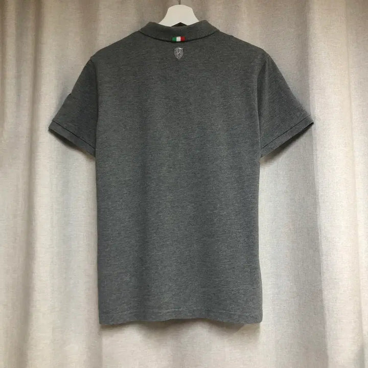 [BUNJANG] Puma Ferrari Polo Shirt Gray M / 페라리 푸마 카라티 반팔 PK 티셔츠 그레이 M
