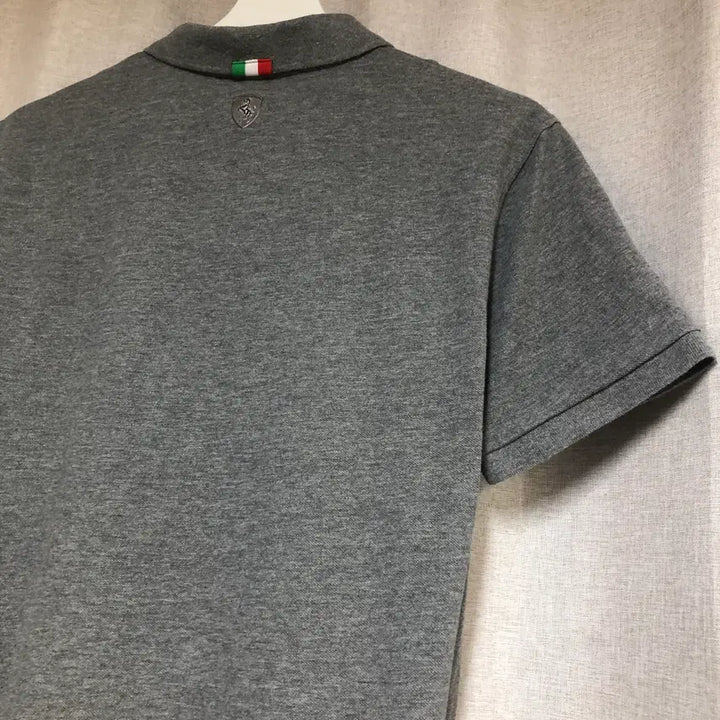 [BUNJANG] Puma Ferrari Polo Shirt Gray M / 페라리 푸마 카라티 반팔 PK 티셔츠 그레이 M