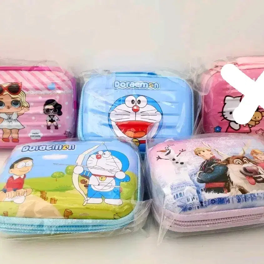 [BUNJANG] Character Hard Case Coin Purse Pouch (5 Types) / (5월 세일)캐릭터 하드 케이스 동전 지갑 파우치 5종