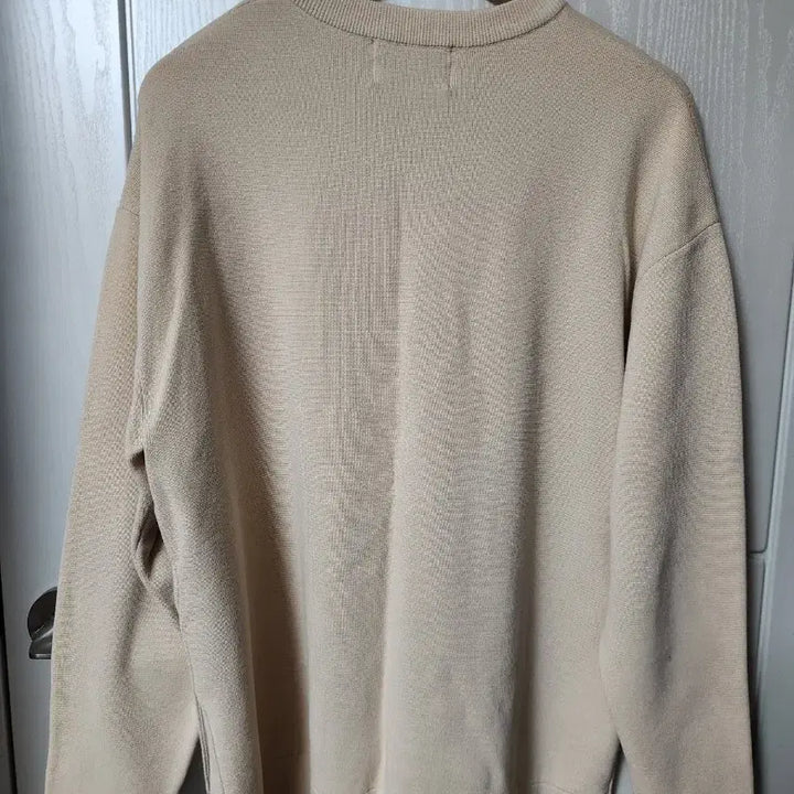 [BUNJANG] Solid Homme Ivory Knit Sweater / 솔리드옴므 아이보리 니트 46사이즈 (95-100)