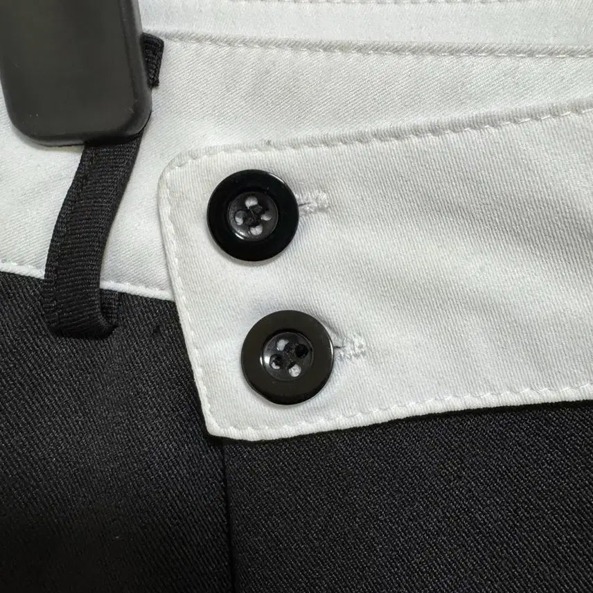[BUNJANG] REFASHION THE FUTURE Black Wide Pants / (새상품) REFASHION THE FUTURE 블랙 와이드 팬츠
