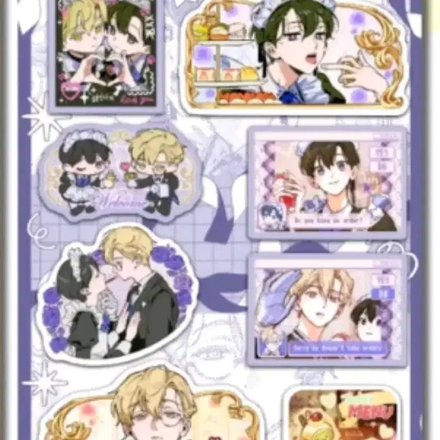 [BUNJANG] Unidentified Maker Cafe Sticker / 풀빵님 무제 메이드카페 스티커 양도