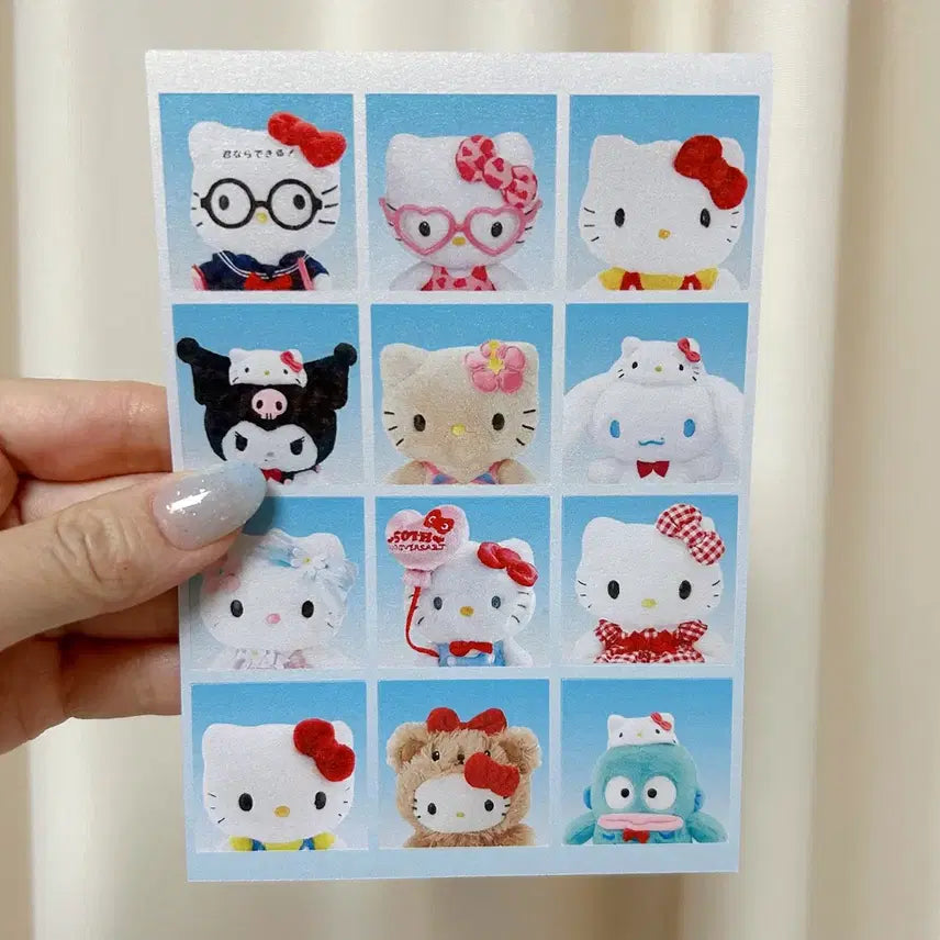 [BUNJANG] Vintage Retro Toy Stickers Set / 빈티지레트로 토이스티커 헬로키티 마이멜로디 실바니안 다꾸폰꾸 골라서2개셋