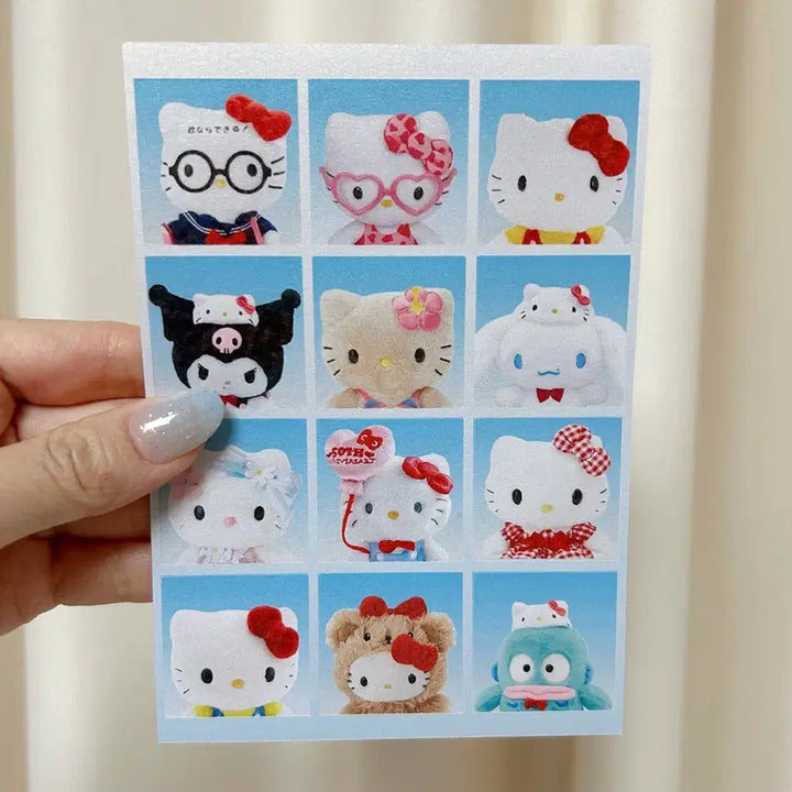 [BUNJANG] Vintage Retro Toy Stickers Set / 빈티지레트로 토이스티커 헬로키티 마이멜로디 실바니안 다꾸폰꾸 골라서2개셋