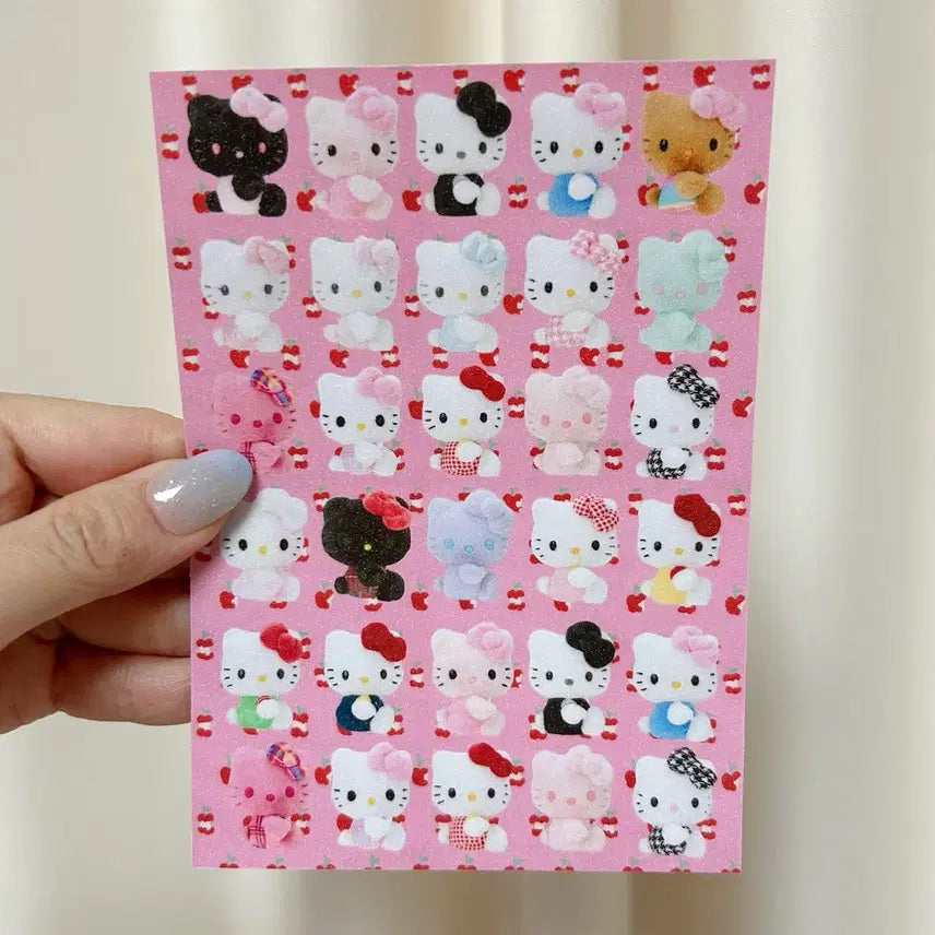 [BUNJANG] Vintage Retro Toy Stickers Set / 빈티지레트로 토이스티커 헬로키티 마이멜로디 실바니안 다꾸폰꾸 골라서2개셋