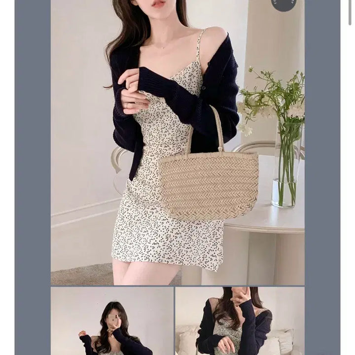 [BUNJANG] FromDayOne Jelly Soft Ribbed Cardigan - Clean Navy / 프롬데이원 젤리 소프트 골지가디건 클린네이비