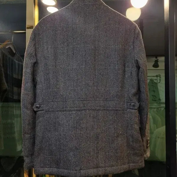 [BUNJANG] Series Classic Wool Herringbone Pattern Jacket / 시리즈 클래식 울 100% 해링본 패턴 실사이즈 M 자켓