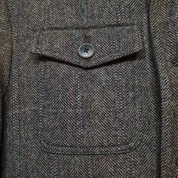 [BUNJANG] Series Classic Wool Herringbone Pattern Jacket / 시리즈 클래식 울 100% 해링본 패턴 실사이즈 M 자켓
