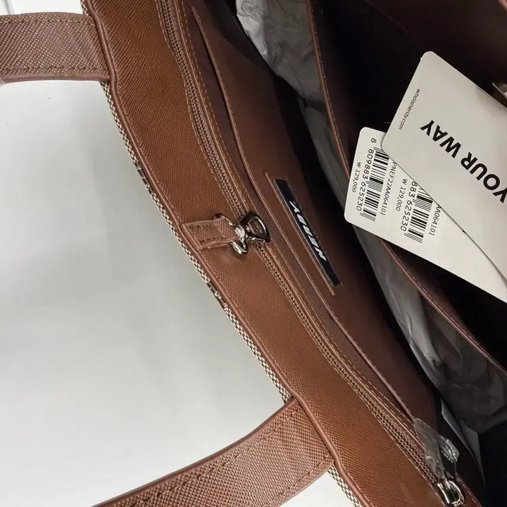 [BUNJANG] Nerdy Monogram Tote Bag and Card Wallet Set / 널디 모노그램 토트백 + 카드지갑 세트