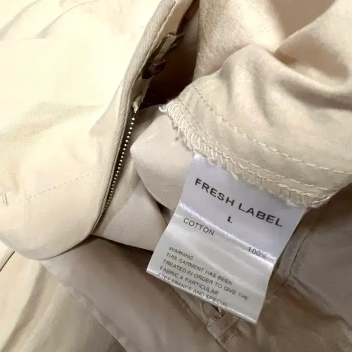 [BUNJANG] Freshlabel Edie Cotton Pants Beige L Slacks / 새상품) 프레쉬라벨 에디 코튼 팬츠 베이지 L 슬랙스 봄여름바지프레시라벨
