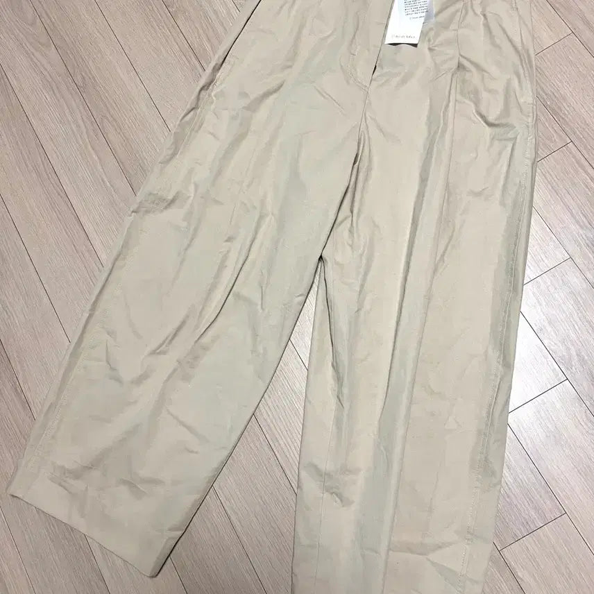 [BUNJANG] Freshlabel Edie Cotton Pants Beige L Slacks / 새상품) 프레쉬라벨 에디 코튼 팬츠 베이지 L 슬랙스 봄여름바지프레시라벨