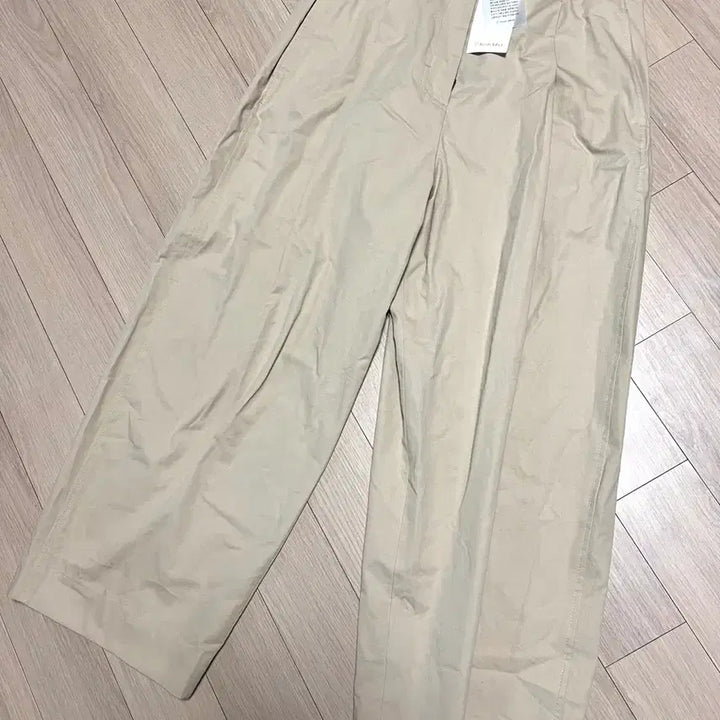 [BUNJANG] Freshlabel Edie Cotton Pants Beige L Slacks / 새상품) 프레쉬라벨 에디 코튼 팬츠 베이지 L 슬랙스 봄여름바지프레시라벨