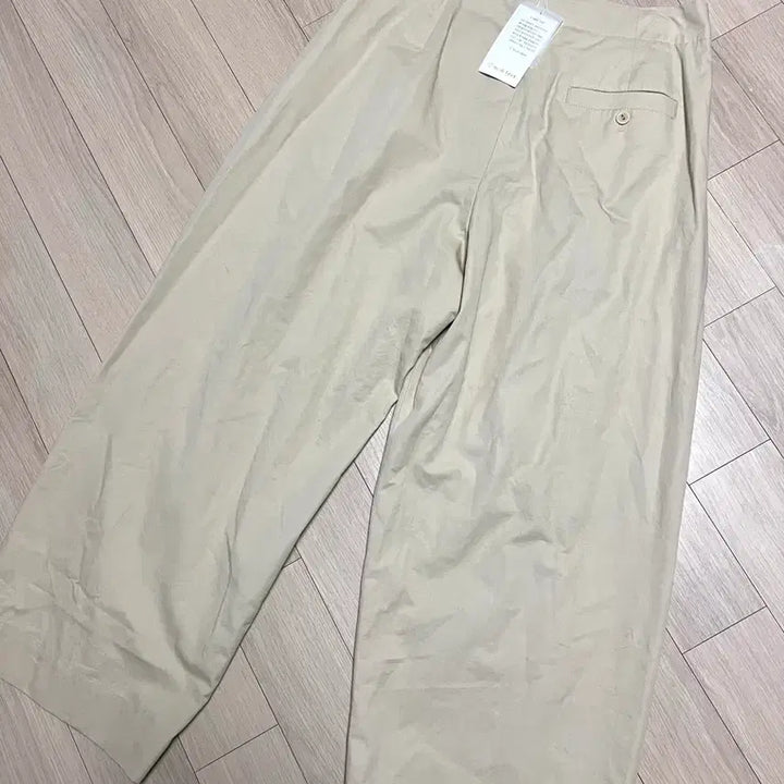 [BUNJANG] Freshlabel Edie Cotton Pants Beige L Slacks / 새상품) 프레쉬라벨 에디 코튼 팬츠 베이지 L 슬랙스 봄여름바지프레시라벨
