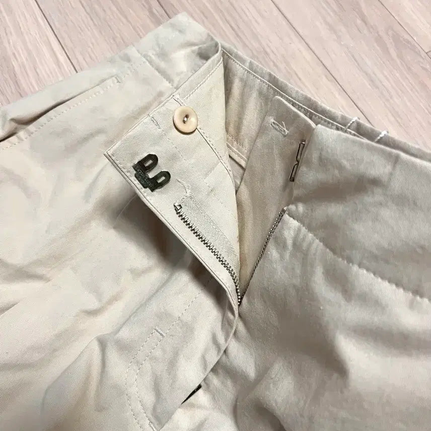[BUNJANG] Freshlabel Edie Cotton Pants Beige L Slacks / 새상품) 프레쉬라벨 에디 코튼 팬츠 베이지 L 슬랙스 봄여름바지프레시라벨