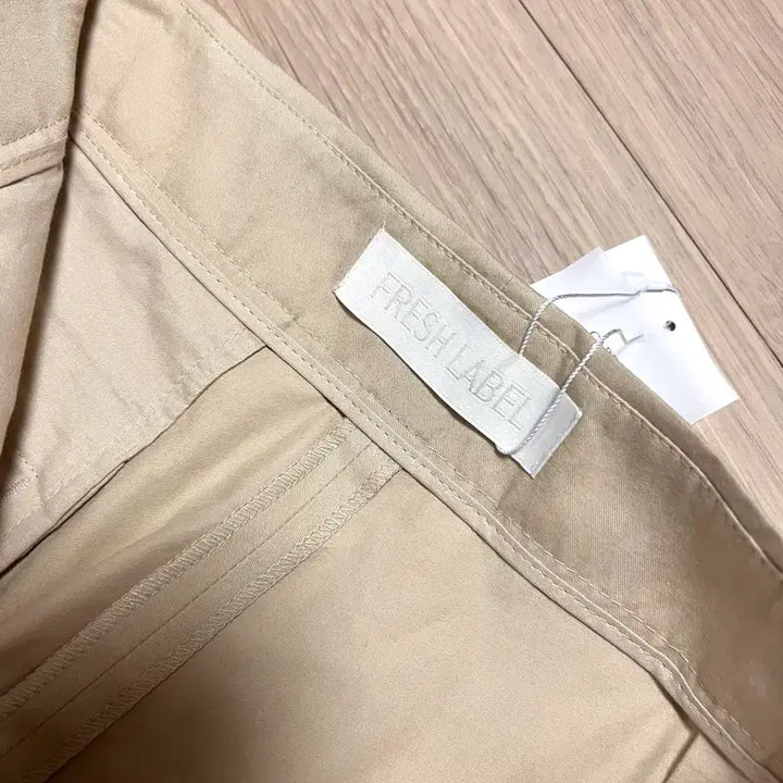 [BUNJANG] Freshlabel Edie Cotton Pants Beige L Slacks / 새상품) 프레쉬라벨 에디 코튼 팬츠 베이지 L 슬랙스 봄여름바지프레시라벨