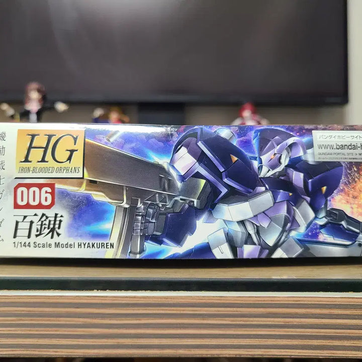 [BUNJANG] Bandai HG Hyakuren (Iron-Blooded Orphans) Model Kit / (미개봉) 반다이 HG 햐쿠렌 (철혈)