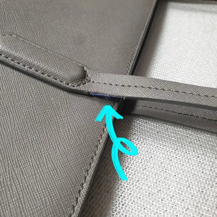 [BUNJANG] J.ESTINA Gray Tote Shoulder Bag / 제이에스티나 그레이 토트백 숄더백