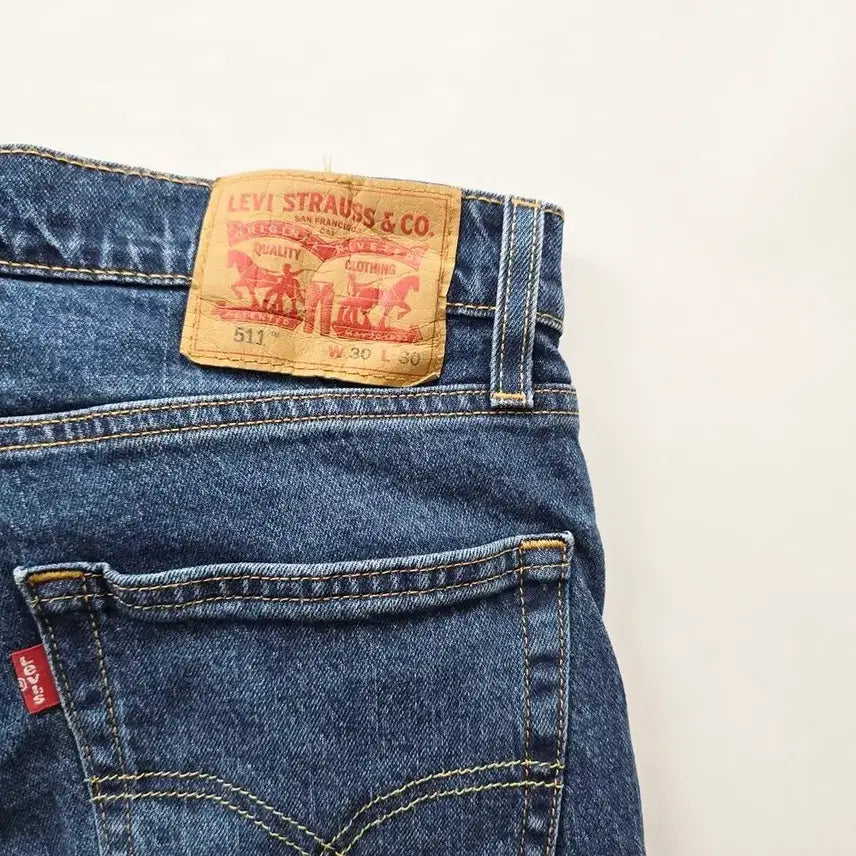 [SOLD OUT] 리바이스 청바지 스판 슬림 데님 사이즈30 R4737