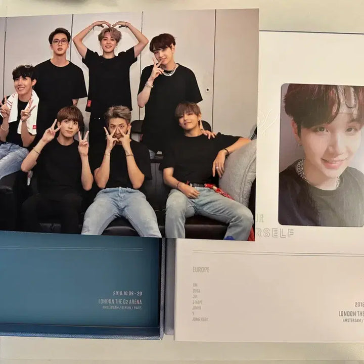 [BUNJANG] BTS Suga Love Yourself Europe Photocard / 방탄 윤기 포카 럽셀 bts Suga Europe