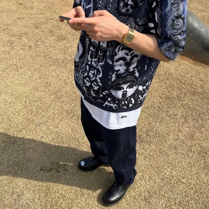 [BUNJANG] Givenchy Chito Paisley Shirt / 지방시 치토 패이즐리 셔츠
