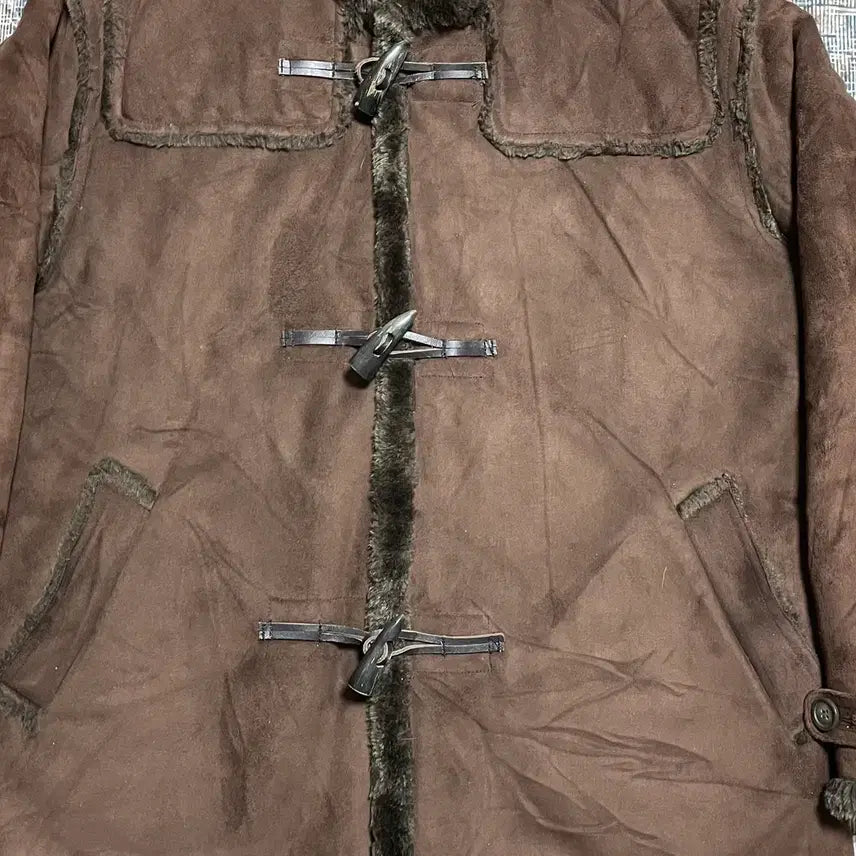 [BUNJANG] Kansai Yamamoto Vintage Brown Fur Mouton Jacket / JPN 90s~00s 일본 빈티지 간사이 야마모토 진스 브라운 퍼 무스탕
