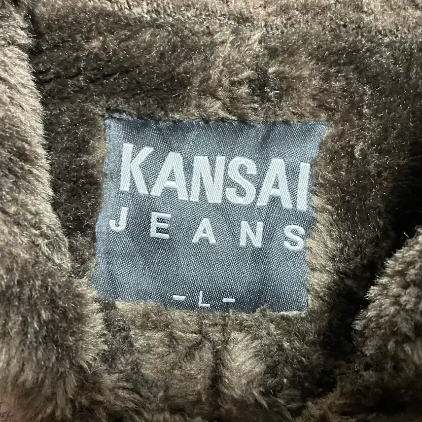 [BUNJANG] Kansai Yamamoto Vintage Brown Fur Mouton Jacket / JPN 90s~00s 일본 빈티지 간사이 야마모토 진스 브라운 퍼 무스탕