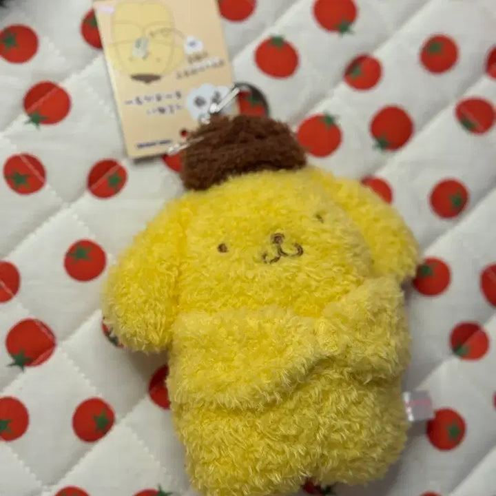[BUNJANG] Pom Pom Purin Mascot Lip Balm Pen Holder Case Keyring / 폼폼푸린 끌어안는 마스코트 립밤 펜 홀더 케이스 키링