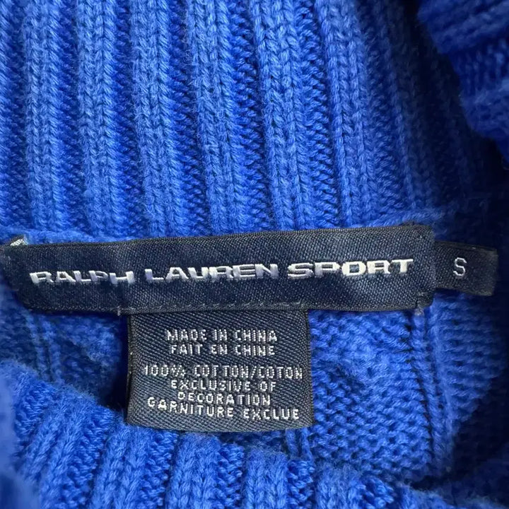 [BUNJANG] Polo Ralph Lauren Cable Knit Turtleneck Sweater / 폴로 랄프로렌 꽈베기 터틀넥니트(44~마른55)
