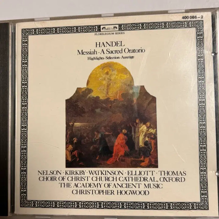 [BUNJANG] Handel Messiah Oratorio CD / 헨델 메시아 오라토리오 CD