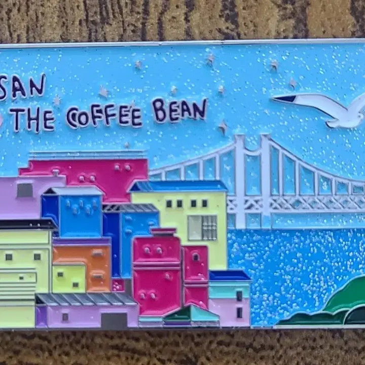 [BUNJANG] Coffee Bean Busan Landmark Magnet / 커피빈 부산 마그넷 판매 합니다.