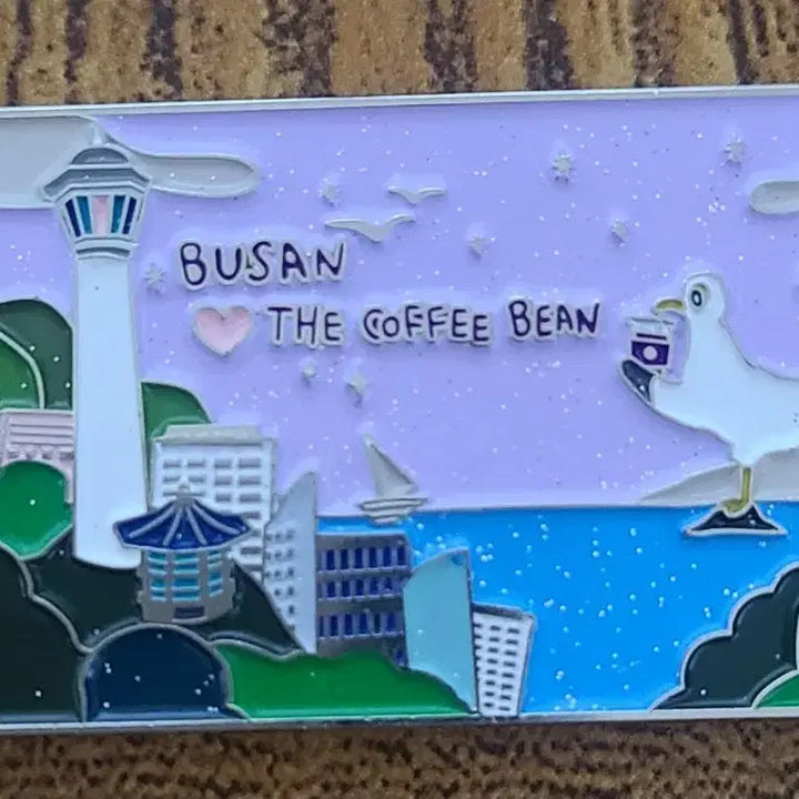 [BUNJANG] Coffee Bean Busan Landmark Magnet / 커피빈 부산 마그넷 판매 합니다.