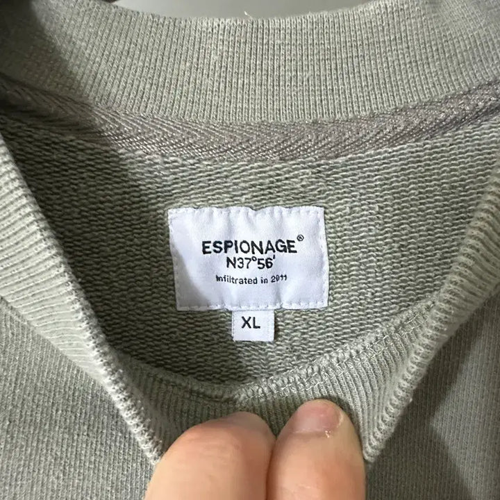 [SOLD OUT] 에스피오나지 밀리터리 스웻셔츠 2종 (XL)