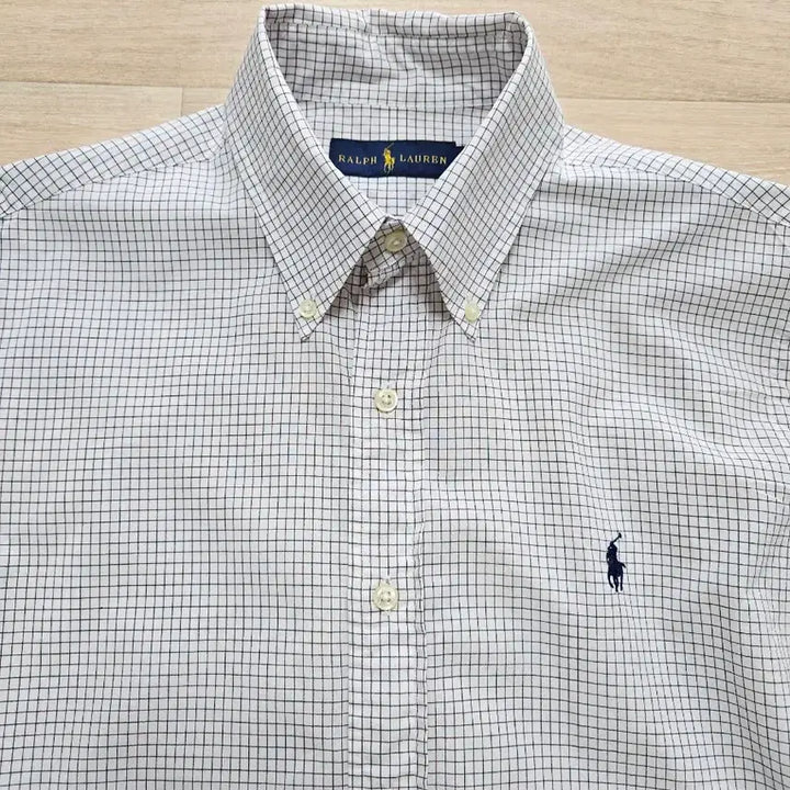 [BUNJANG] Polo Ralph Lauren Classic Fit Checkered Long Sleeve Shirt / 폴로 랄프로렌 남성 클래식핏 체크 긴팔셔츠 165/88A(국내95/M)