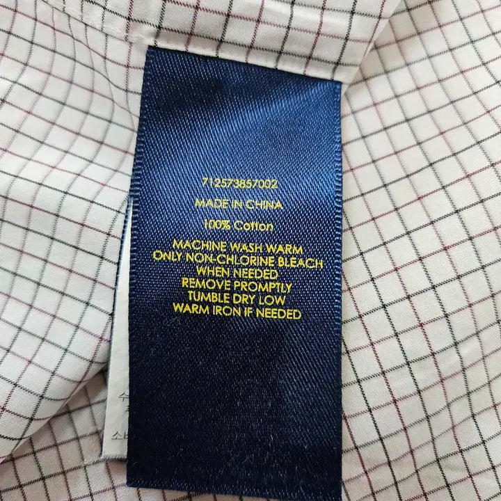 [BUNJANG] Polo Ralph Lauren Classic Fit Checkered Long Sleeve Shirt / 폴로 랄프로렌 남성 클래식핏 체크 긴팔셔츠 165/88A(국내95/M)
