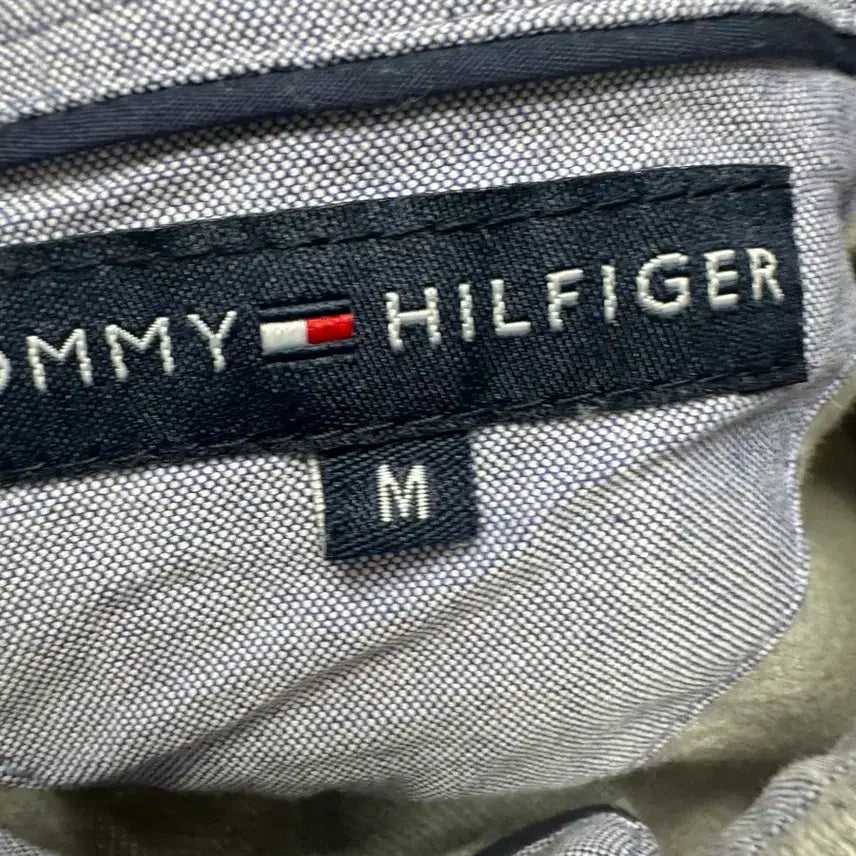 [BUNJANG] Tommy Hilfiger Gray Polo Shirt / 타미힐피거 그레이 반팔 폴로티