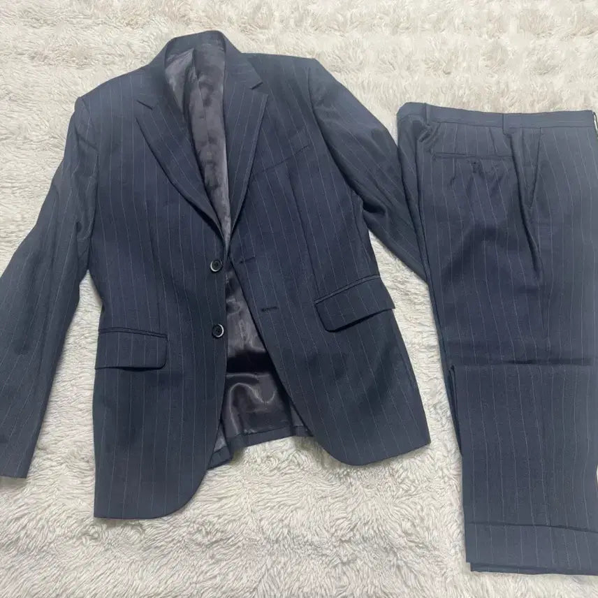 [BUNJANG] JEMEI WOOL Zenith Charcoal Gray Suit / 제일모직 제니스 원단 차콜그레이 맞춤정장 100-103 민트급