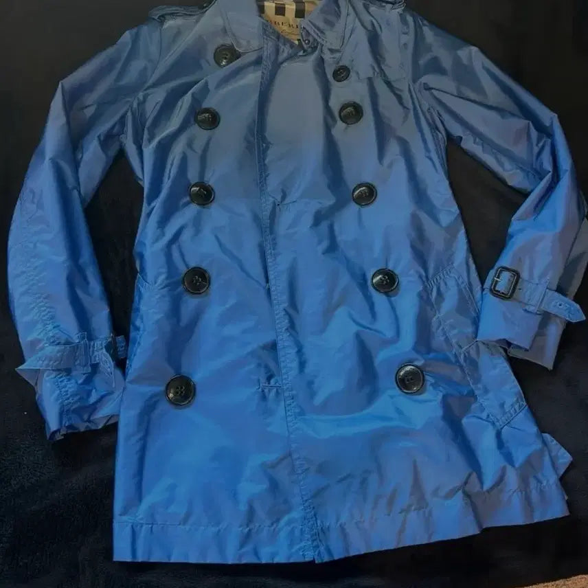 [BUNJANG] Burberry Blue Trench Coat / 버버리 블루 트렌치 코트