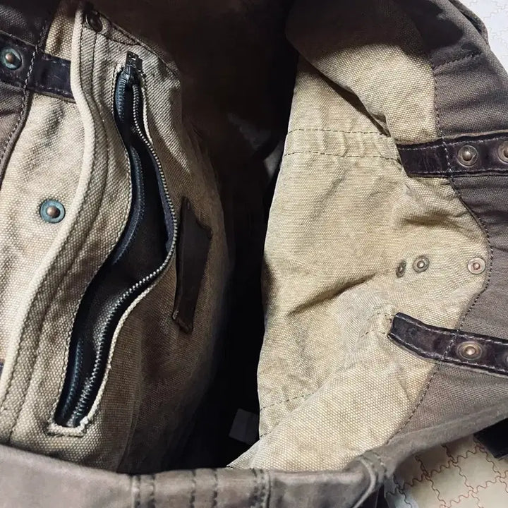 [BUNJANG] RRL Leather Trimmed Tote Bag / 더블알엘  RRL 토트백