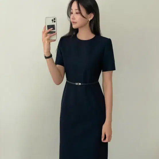 [BUNJANG] Jisudaum Er One-Piece Dress (S Size) / 지수다움 에르원피스 s사이즈