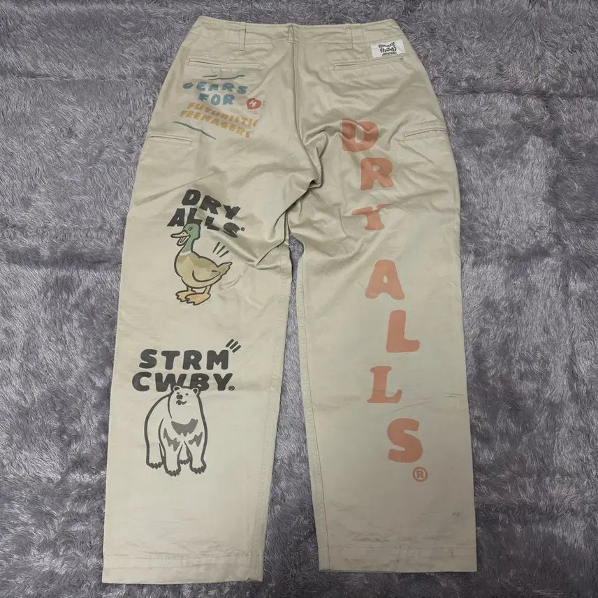 [BUNJANG] Human Made Military Print Chino Pants / [S] 휴먼메이드 밀리터리 프린트 치노 팬츠