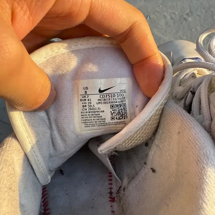 [BUNJANG] Nike Air Barrage 260 Old School Sneakers / 나이키 에어 버라지 260 올드스쿨