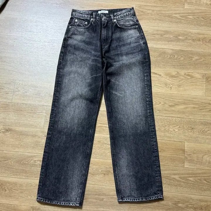 [BUNJANG] Hishitomo Black Mamba Jeans Super Wide Straight / [28] 51072 히시토모 블랙 맘바 진 슈퍼와이드 스트레이트 브랜디드