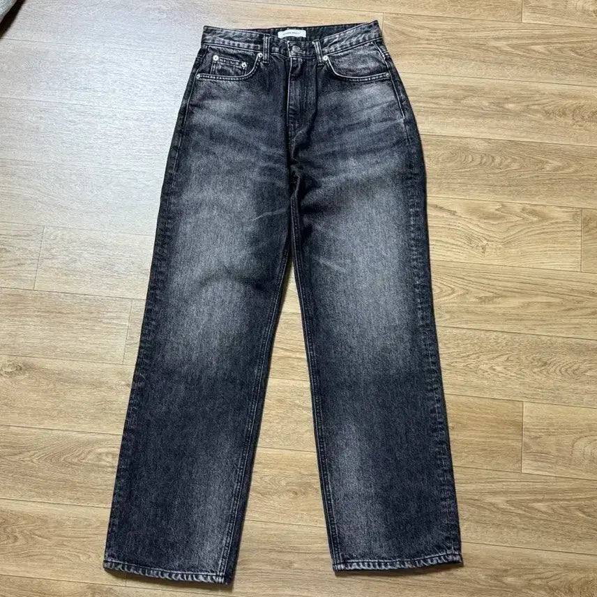 [BUNJANG] Hishitomo Black Mamba Jeans Super Wide Straight / [28] 51072 히시토모 블랙 맘바 진 슈퍼와이드 스트레이트 브랜디드