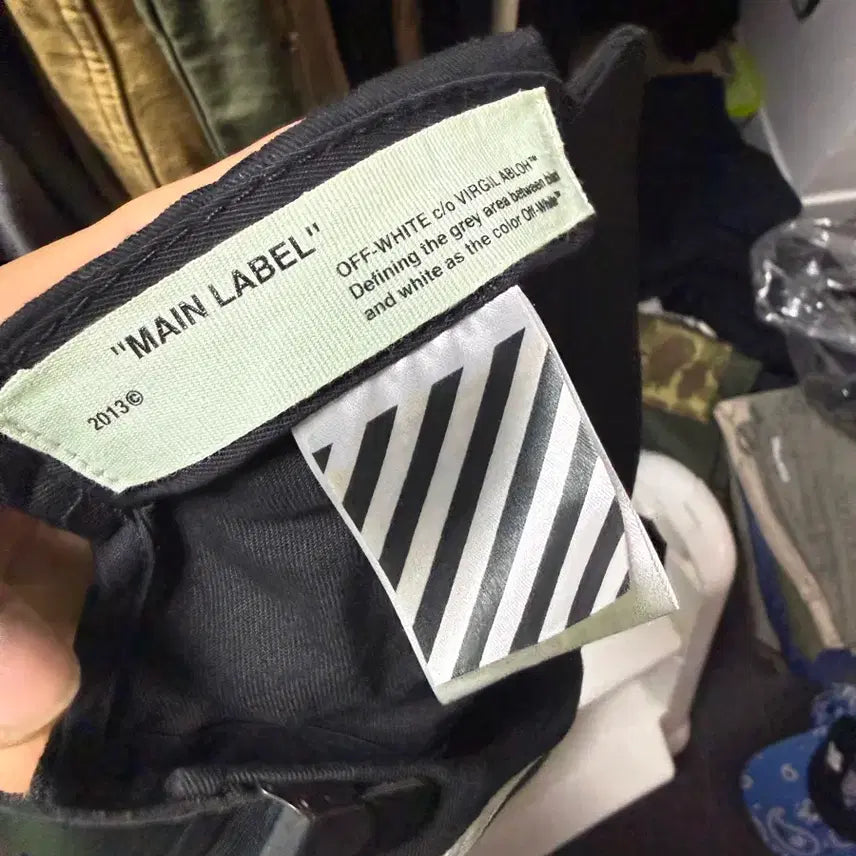 [BUNJANG] Off-White Camp Cap / 오프화이트 모자