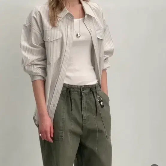 [BUNJANG] Modest Mood Shirt / 모데스트 무드 셔츠