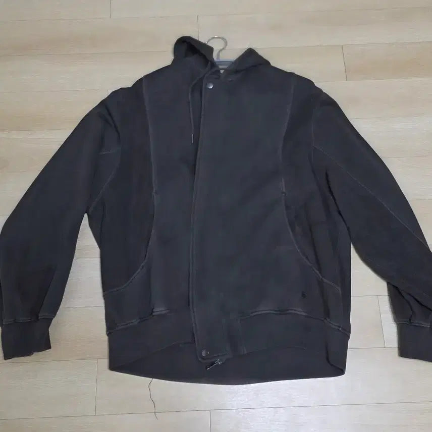 [BUNJANG] KIMUHE Garment Dyed Hooded Zip-up XL / 키뮤어 가먼트 다잉 후드 집업 XL